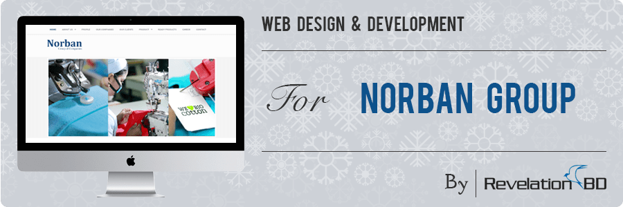 Professional Web Design and Development Project by Revelation BD for NORBAN Group